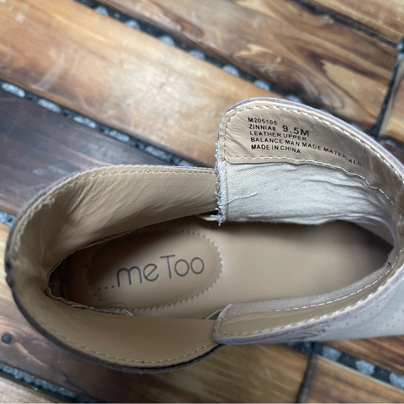 ME TOO Womens Zinnia 8 Nubuck Comfort Ankle Boots Size 9.5 - Picture 5 of 10